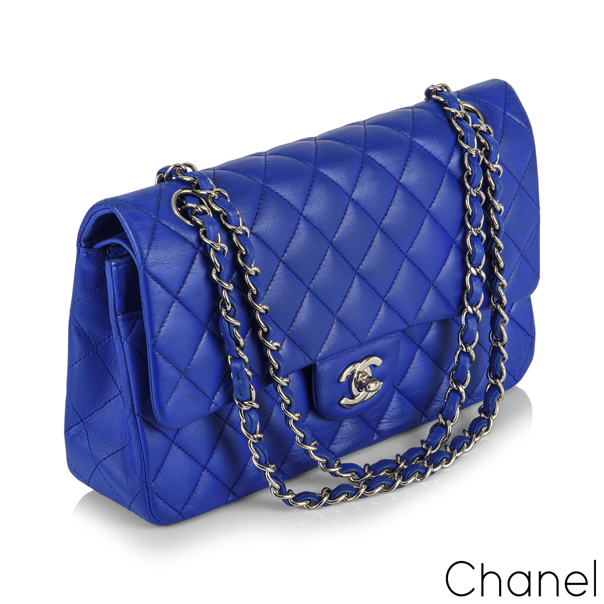 chanel purses blue